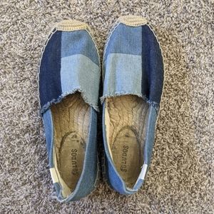 EUC Jean Patched Soludos